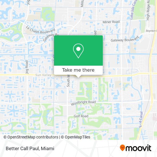 Mapa de Better Call Paul