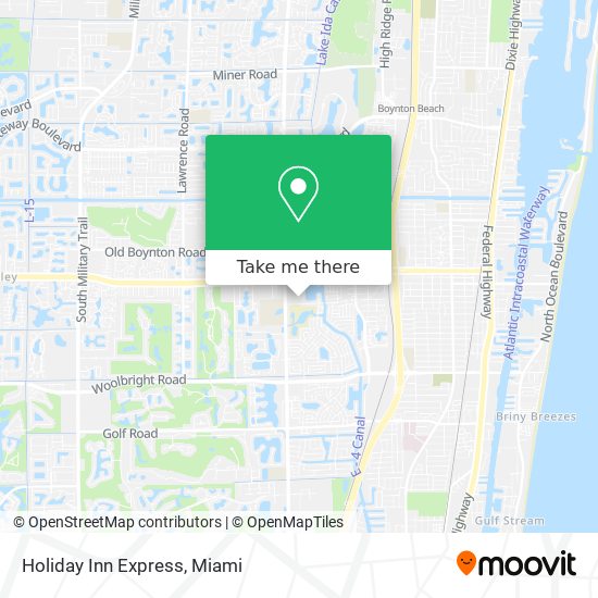 Holiday Inn Express map