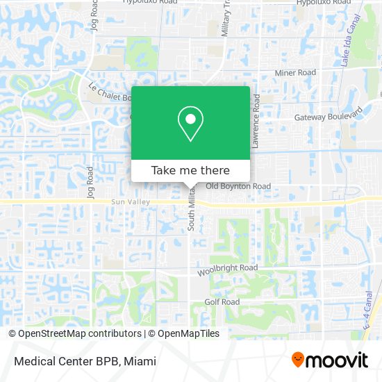 Medical Center BPB map