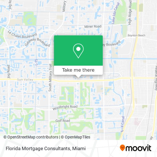 Florida Mortgage Consultants map