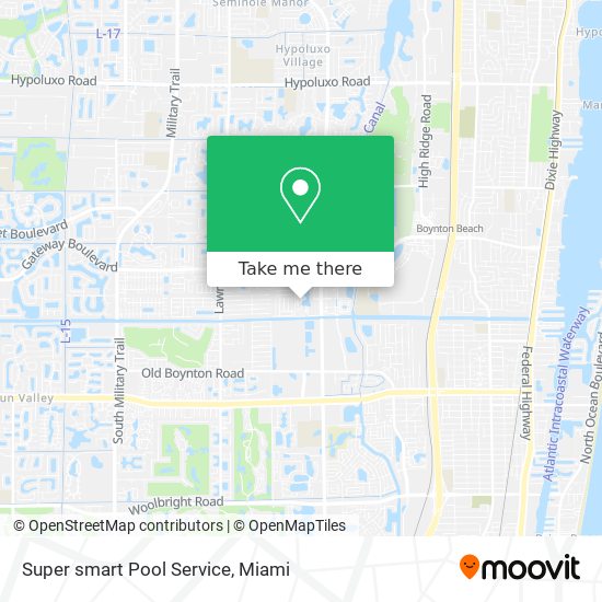 Mapa de Super smart Pool Service