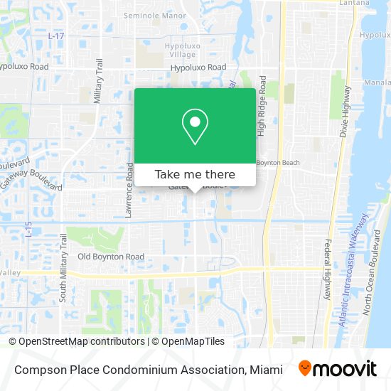 Compson Place Condominium Association map