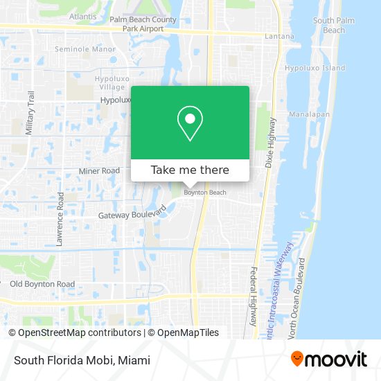 Mapa de South Florida Mobi
