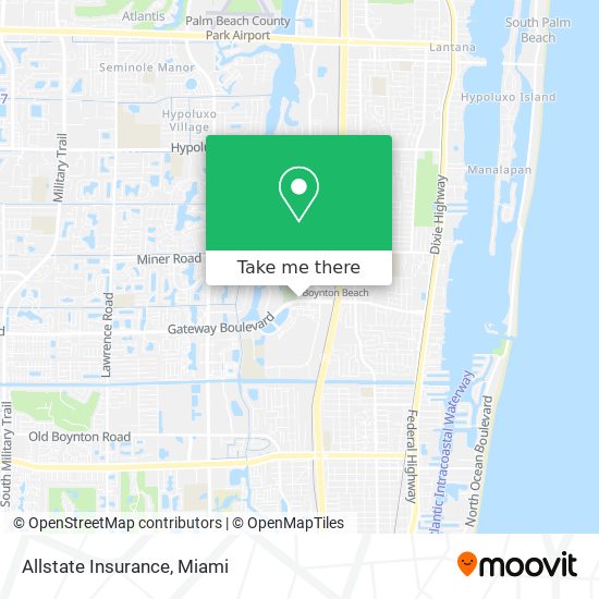 Mapa de Allstate Insurance