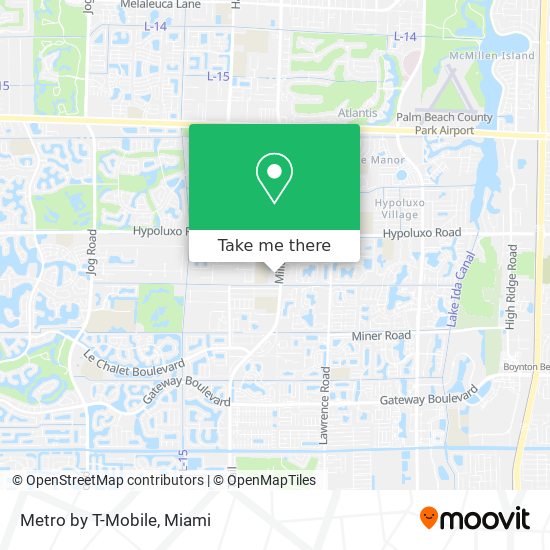 Metro by T-Mobile map