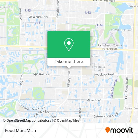 Food Mart map