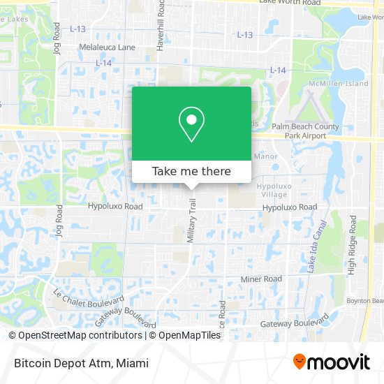 Bitcoin Depot Atm map