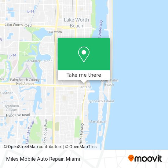 Miles Mobile Auto Repair map