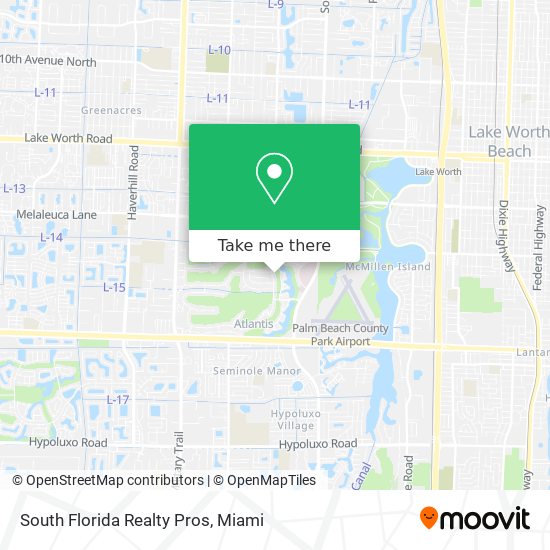 Mapa de South Florida Realty Pros