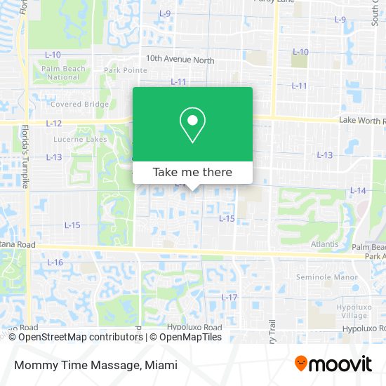 Mapa de Mommy Time Massage
