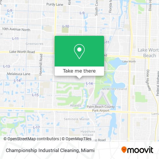 Championship Industrial Cleaning map