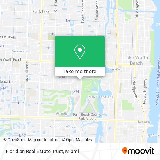 Floridian Real Estate Trust map