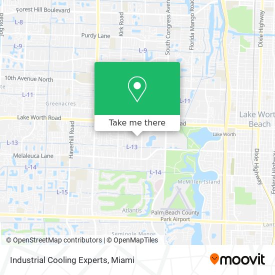 Industrial Cooling Experts map