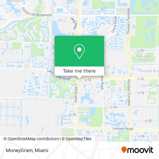 MoneyGram map