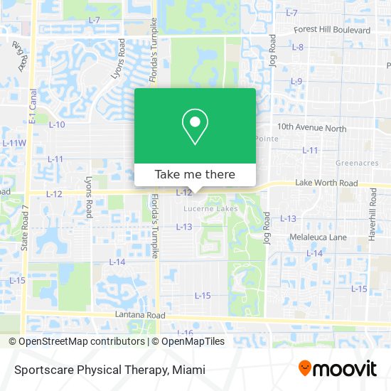 Sportscare Physical Therapy map