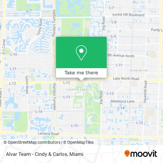 Alvar Team - Cindy & Carlos map
