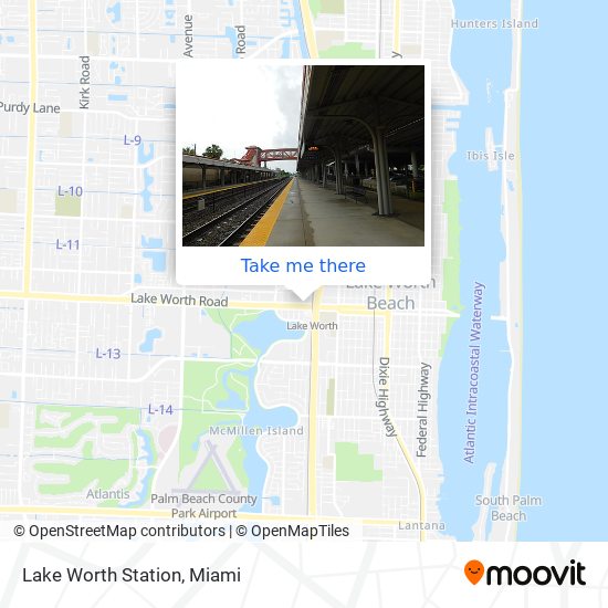 Mapa de Lake Worth Station