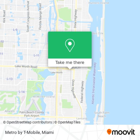 Metro by T-Mobile map