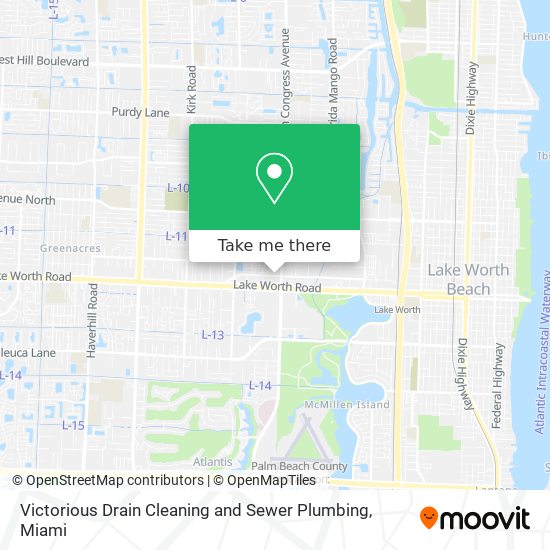 Victorious Drain Cleaning and Sewer Plumbing map