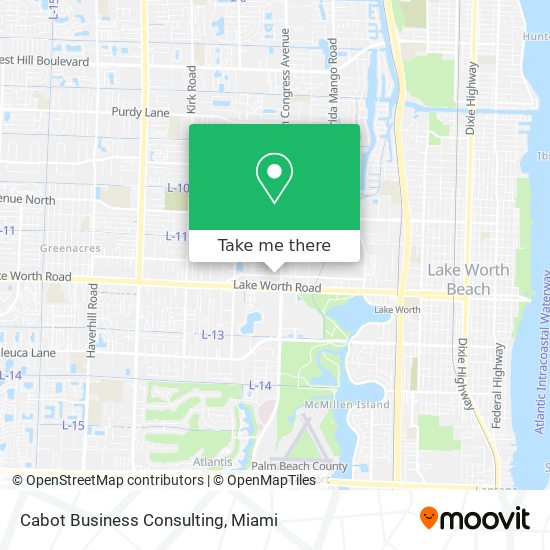 Cabot Business Consulting map