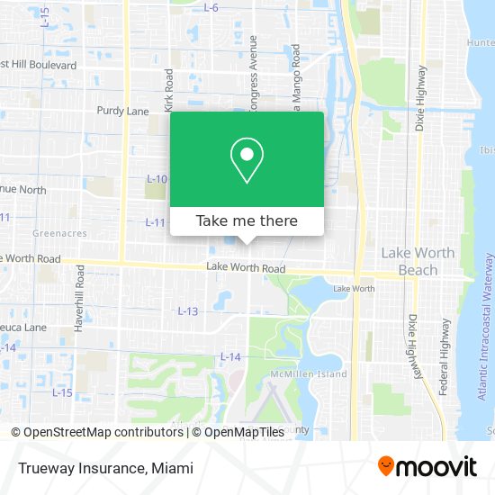 Trueway Insurance map