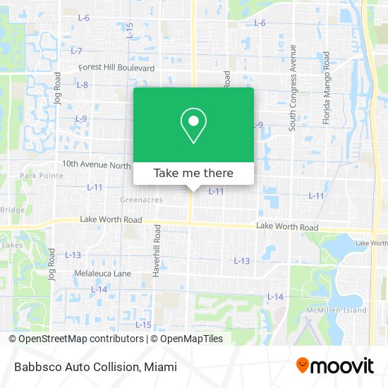 Babbsco Auto Collision map