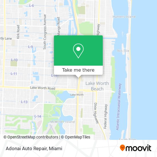 Adonai Auto Repair map