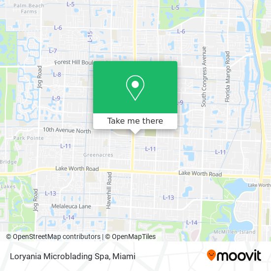 Loryania Microblading Spa map