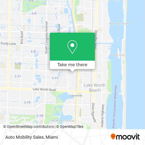 Auto Mobility Sales map