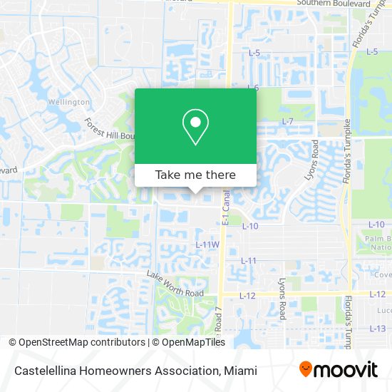 Castelellina Homeowners Association map