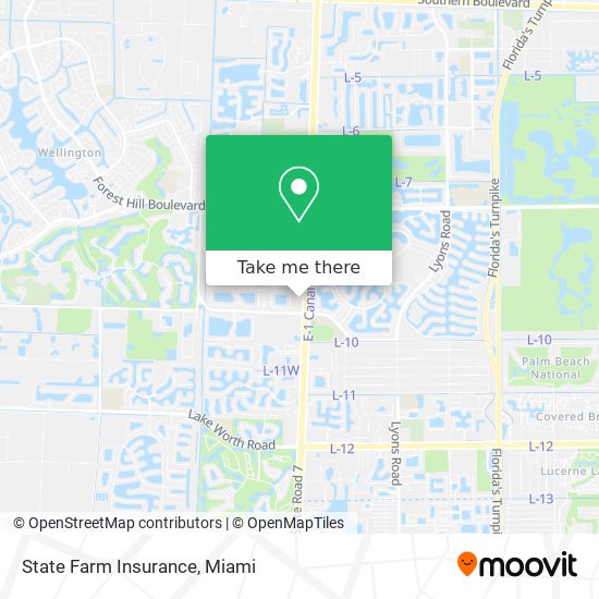 State Farm Insurance map