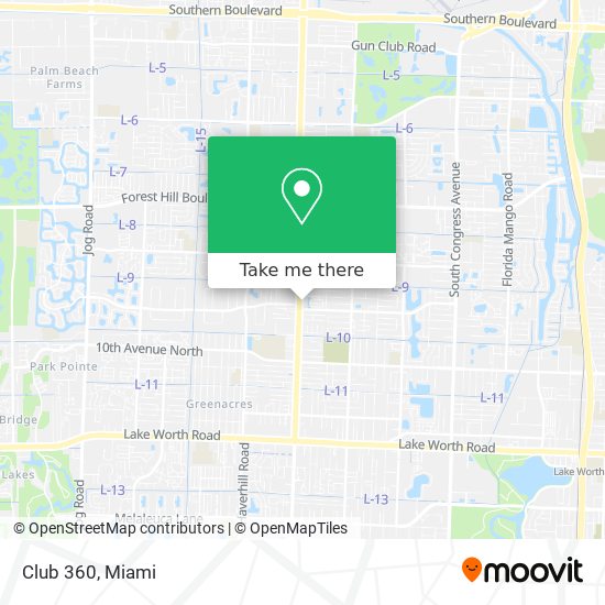 Club 360 map