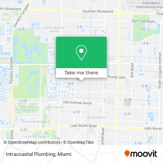 Intracoastal Plumbing map