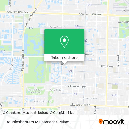 Troubleshooters Maintenance map