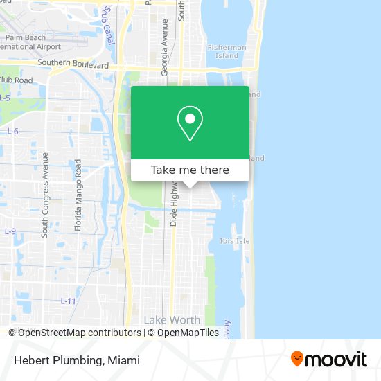 Hebert Plumbing map