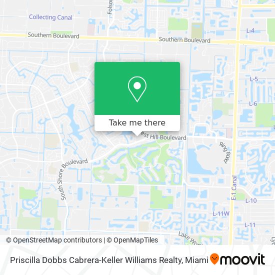 Priscilla Dobbs Cabrera-Keller Williams Realty map