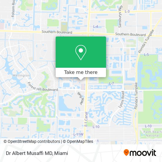 Mapa de Dr Albert Musaffi MD
