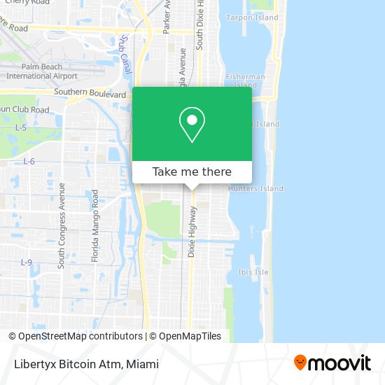 Libertyx Bitcoin Atm map