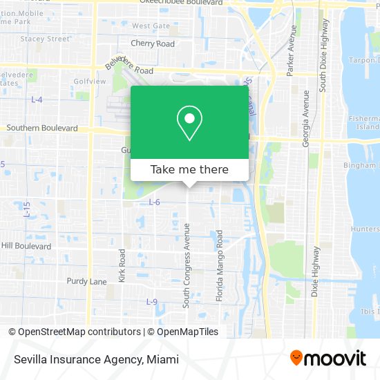 Sevilla Insurance Agency map