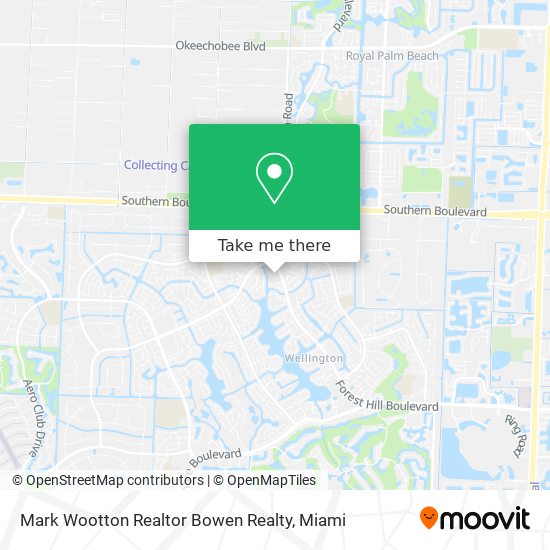 Mapa de Mark Wootton Realtor Bowen Realty