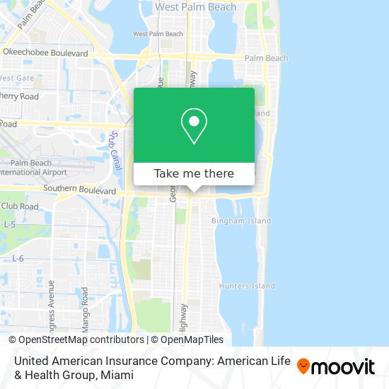 United American Insurance Company: American Life & Health Group map