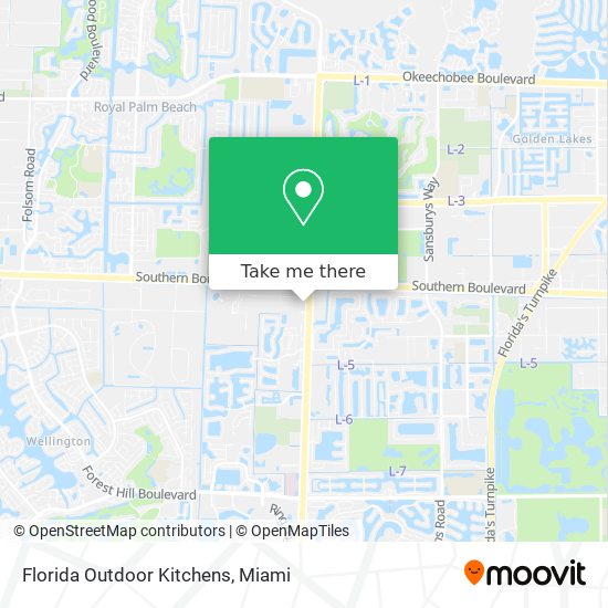 Mapa de Florida Outdoor Kitchens