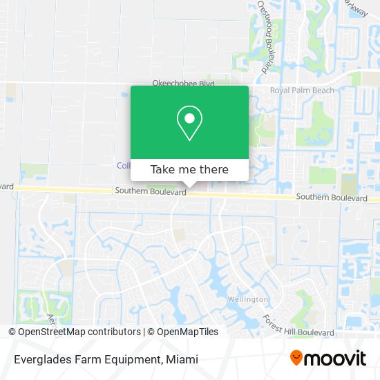 Mapa de Everglades Farm Equipment