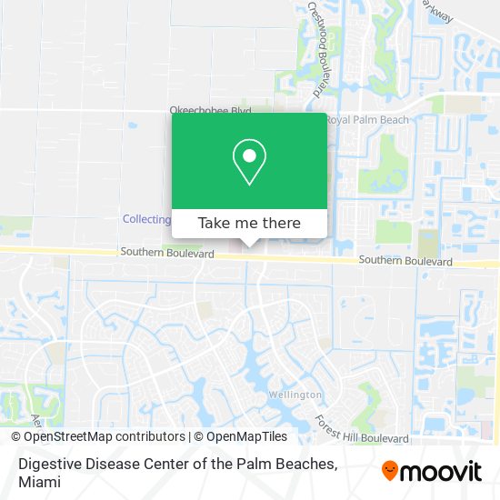Mapa de Digestive Disease Center of the Palm Beaches