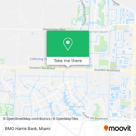 BMO Harris Bank map