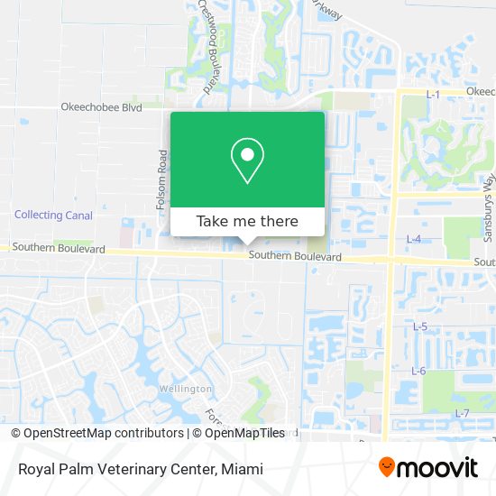 Royal Palm Veterinary Center map