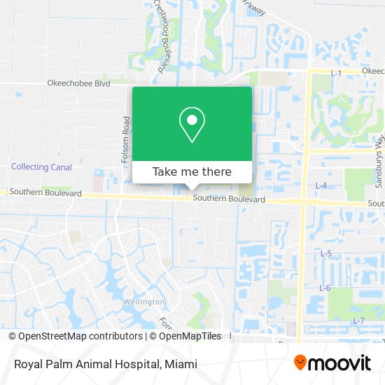 Mapa de Royal Palm Animal Hospital