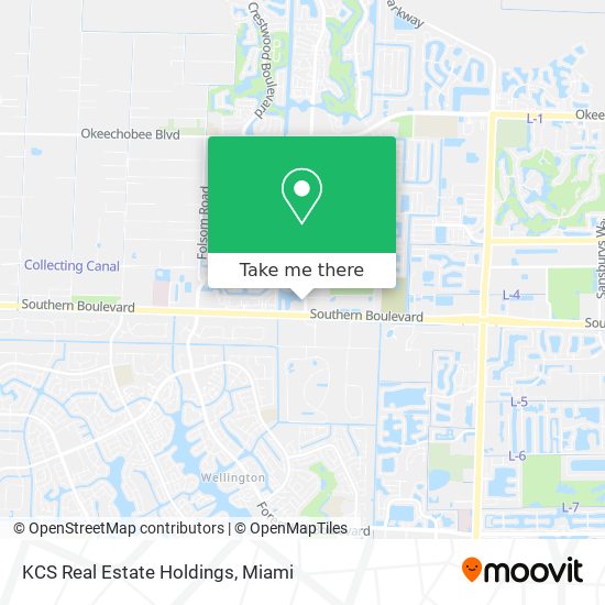 Mapa de KCS Real Estate Holdings