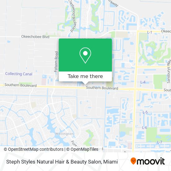 Mapa de Steph Styles Natural Hair & Beauty Salon