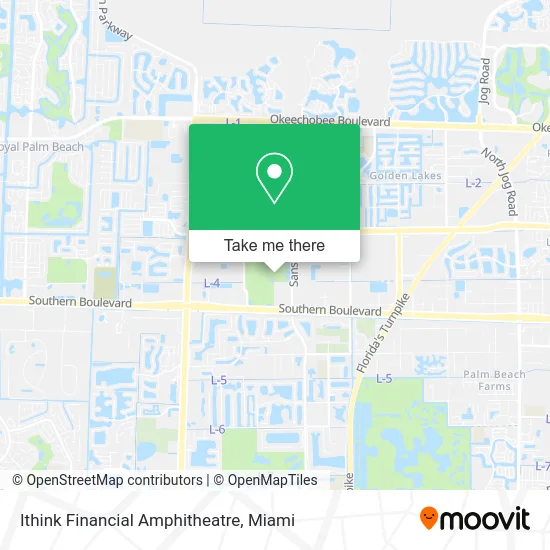 Ithink Financial Amphitheatre map